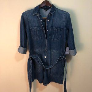 NEW - Women's Express Jean Romper